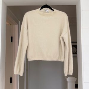Princess Polly Cream Sweater Size M/L